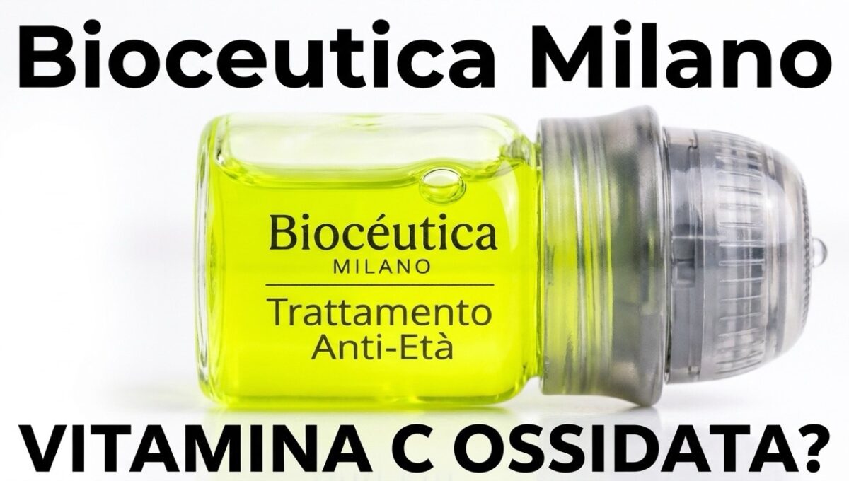 Bioceutica Milano siero giallo: vitamina C ossidata?